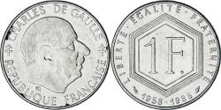 World Coins - Coin, France, Charles de Gaulle, Franc, 1988, Paris, , Nickel, KM:963
