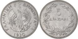World Coins - Coin, Greece, 5 Drachmai, 1930, , Nickel, KM:71.1