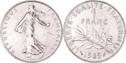 World Coins - Coin, France, Semeuse, Franc, 1989, Paris, , Nickel, KM:925.1, Gadoury:474