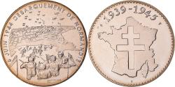 World Coins - France, Medal, 1939-1945, Débarquement de Normandie, WAR,