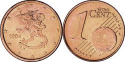 World Coins - Finland, Euro Cent, 2004, , Copper Plated Steel