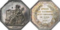 World Coins - France, Token, Avoués au tribunal de Ière instance de Paris, 1849, Silver