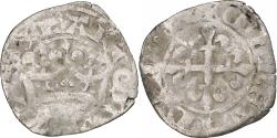 World Coins - France, Charles IV, Double Parisis, 1323-1328, Billon, , Duplessy:244b