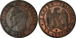 World Coins - Coin, France, Napoleon III, Napoléon III, Centime, 1855, Rouen,