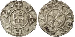 World Coins - Coin, Italy, Denarius, Genoa, , Billon