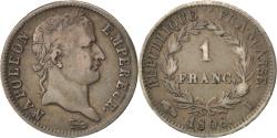 World Coins - Coin, France, Napoléon I, Franc, 1808, Limoges, , Silver, KM:682.6
