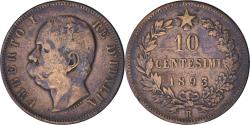 World Coins - Coin, Italy, Umberto I, 10 Centesimi, 1893, Rome, , Copper, KM:27.2