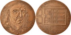 World Coins - France, Medal, Jacques Le Mercier, Architecte du Roi, 1975, Santucci,
