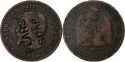 World Coins - United Kingdom, Token, 10 Centimes Napoléon III, Contremarque Pears Soap, n.d.