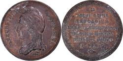 World Coins - France, Medal, Troisième République, L'Habile Citoyen Mercadier, 1870