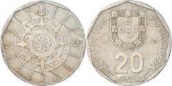 World Coins - Coin, Portugal, 20 Escudos, 1988
