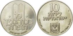 World Coins - Coin, Israel, 10 Lirot, 1972, Jerusalem, , Silver, KM:61.1