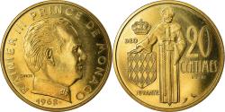World Coins - Coin, Monaco, 20 Centimes, 1962, ESSAI, , Cupro-Aluminium, KM:E46