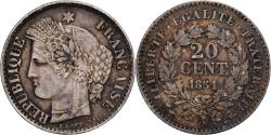 World Coins - Coin, France, Cérès, 20 Centimes, 1851, Paris, , Silver, KM:758.1
