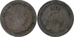 World Coins - Spain, Isabel II, 2 1/2 Centimos, 1867, Madrid, Copper, , KM:634.5