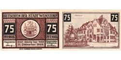 World Coins - Germany, Wunstorf, 75 Pfennig, 1922-12-31, UNC(63)