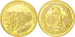 World Coins - France, Medal, Le débarquement de Normandie 6 Juin 1944, History, Histoire de