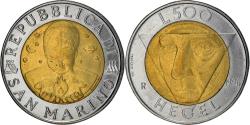 World Coins - Coin, San Marino, 500 Lire, 1996, Rome, , Bi-Metallic, KM:357