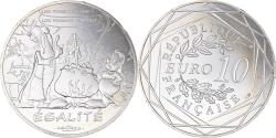 World Coins - France, Monnaie de Paris, 10 Euro, Astérix Égalité (Le devin - Panoramix)