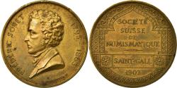 World Coins - Switzerland, Medal, Société Suisse de Numismatique, Saint-Gall, 1903