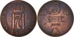 World Coins - Coin, Norway, Haakon VII, 5 Öre, 1921, Kongsberg, , Bronze, KM:368