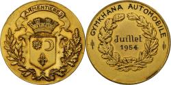 World Coins - France, Medal, Gymkhana Automobile, Armentières, 1954, , Gilt Bronze