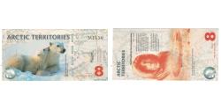 World Coins - Banknote, United States, Dollar, 2011, 8 DOLLAR ARCTIC TERRITORIES, UNC(65-70)