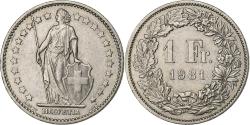 World Coins - Switzerland, Franc, 1981, Bern, Copper-nickel, , KM:24a.1