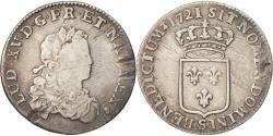 World Coins - Coin, France, Louis XV, 1/3 Écu de France, 1/3 Ecu, 1721, Reims,