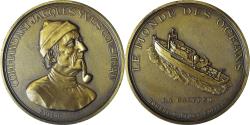 World Coins - France, Medal, Commandant Jacques Yves Cousteau, Duboc, , Bronze