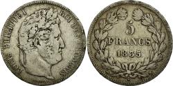 World Coins - Coin, France, Louis-Philippe, 5 Francs, 1835, Rouen, , Silver