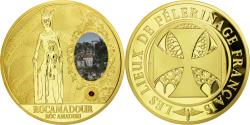 World Coins - France, Medal, Rocamadour, Lieu de Pélerinage Français, 2016,