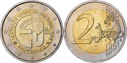 World Coins - Slovakia, 2 Euro, 10ème anniversaire de l adhesion à l' UE, 2014,