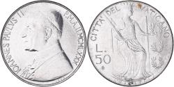 World Coins - Coin, VATICAN CITY, John Paul II, 50 Lire, 1980, Roma, , Stainless