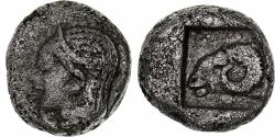 Ancient Coins - Troas, Diobol, ca. 480-450 BC, Kebren, Silver, , SNG-vonAulock:1546