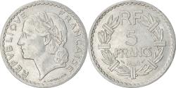 World Coins - Coin, France, Lavrillier, 5 Francs, 1945, Paris, , Aluminum, KM:888b.1