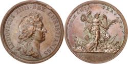 World Coins - France, Medal, Louis XIV, Politics, Society, War, Mauger, , Copper