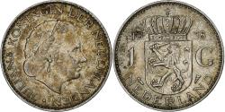 World Coins - Netherlands, Gulden, 1958, Silver,