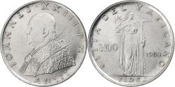 World Coins - VATICAN CITY, John XXIII, 100 Lire, 1960, Rome, Stainless Steel,