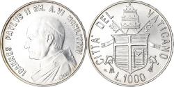 World Coins - Coin, VATICAN CITY, John Paul II, 1000 Lire, 1984, Roma, FDC, , Silver