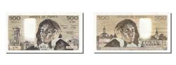 World Coins - Banknote, France, 500 Francs, 500 F 1968-1993 ''Pascal'', 1986, 1986-02-06