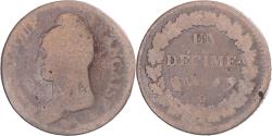 World Coins - Coin, Luxembourg, Dupré, Decime, , Copper, Gadoury:187/187a