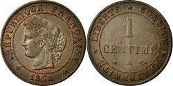 World Coins - Coin, France, Cérès, Centime, 1874, Paris, , Bronze, KM:826.1