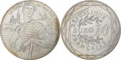 World Coins - France, 10 Euro, Jean-Paul Gaultier (La Provence rayonnante), 2017, MDP, Silver