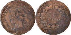 World Coins - Coin, France, 10 Centimes, 1885