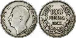 World Coins - Coin, Bulgaria, Boris III, 100 Leva, 1930, Budapest, Hungary, , Silver