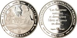 World Coins - France, Medal, Bicentenaire de la Révolution Française, Déclaration des