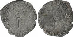 World Coins - France, François Ier, liard à l'F et à la croisette, 1515-1547, Dijon