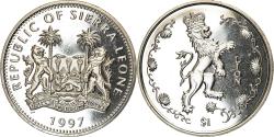 World Coins - Coin, Sierra Leone, Dollar, 1997, British Royal Mint, Lion couronné,