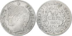 World Coins - France, 20 Centimes, Cérès, 1850, Paris, Silver, , Le Franc:F.146